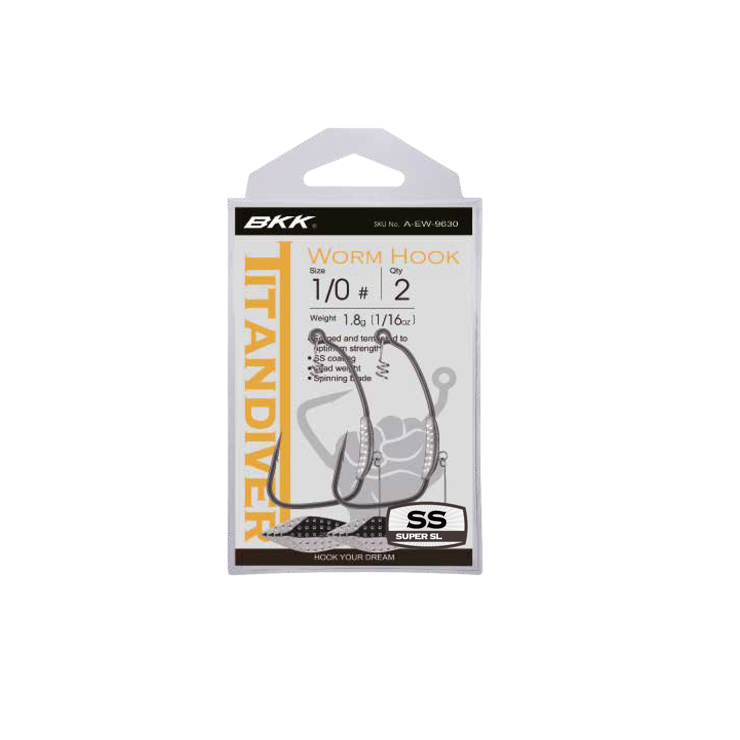 HAMECON TEXAN BKK TITAN DIVER SILVER